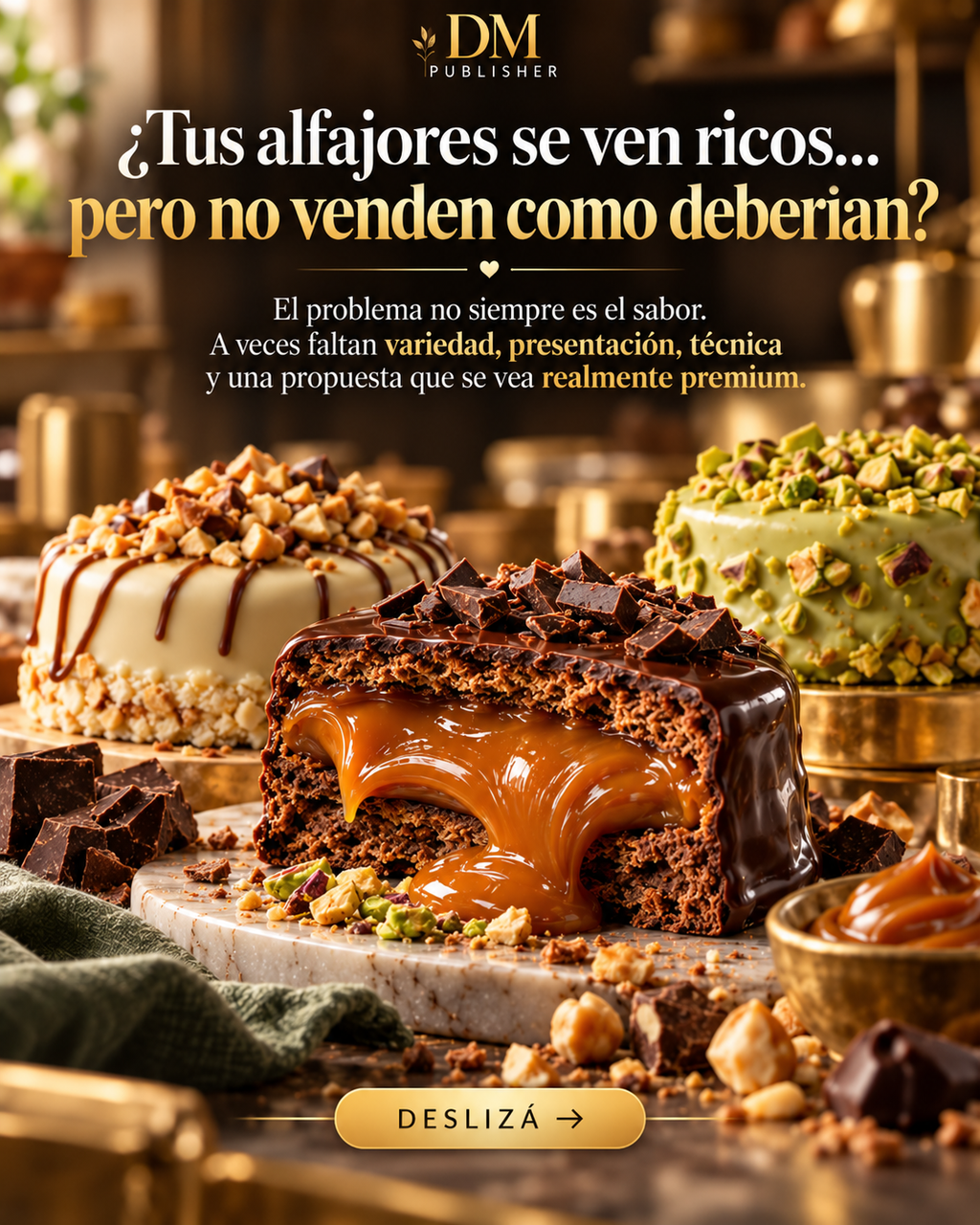¿Tus alfajores son ricos, pero no lográs venderlos? 🍫 Colección Alfajores XL | 21 Recetas Artesanales para Emprender