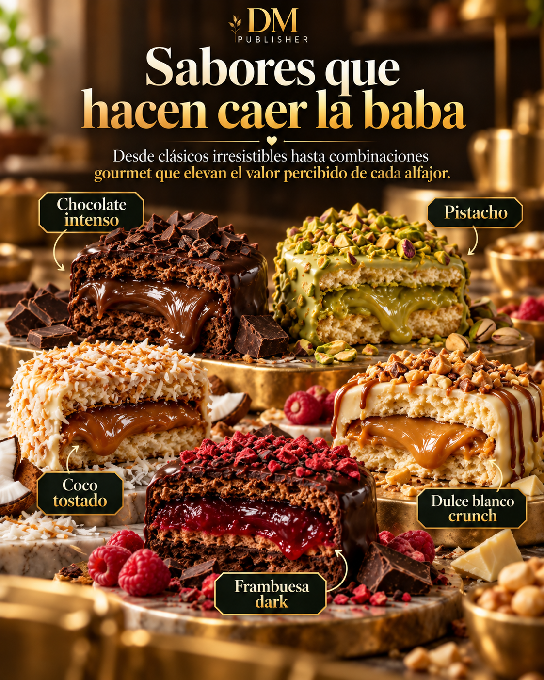 ¿Tus alfajores son ricos, pero no lográs venderlos? 🍫 Colección Alfajores XL | 21 Recetas Artesanales para Emprender