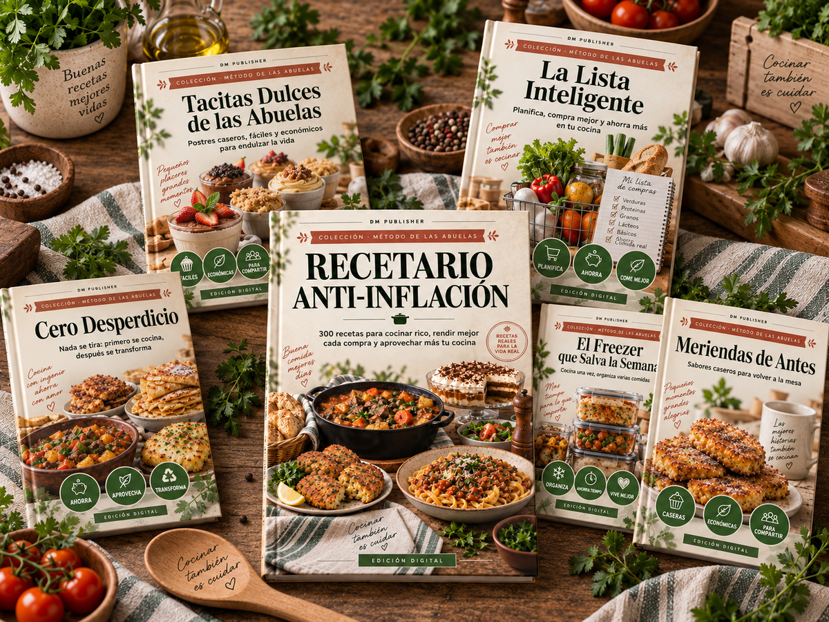 300 Recetas Anti-Inflación + 5 Bonos | Cociná Rico, Gastá Menos y Generá Ingresos Extra